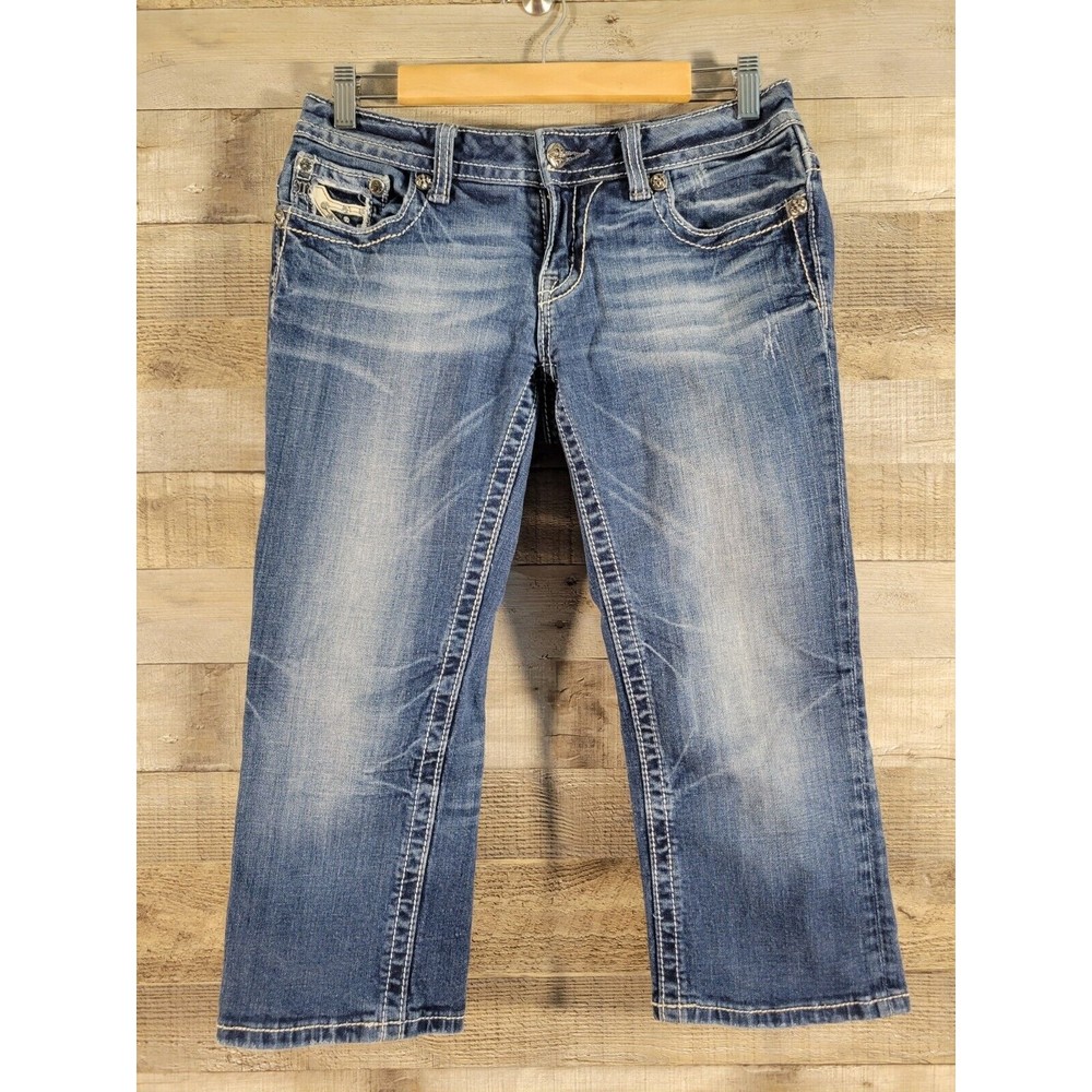 Miss Me Capri Buckle Exclusive Size 28